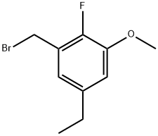 1-(Bromomethyl)-5-ethyl-2-fluoro-3-methoxybenzene|