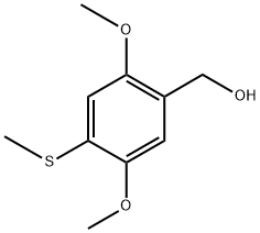 (2,5-dimethoxy-4-(methylthio)phenyl)methanol Structure