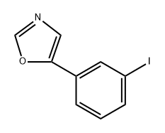 5-(3-Iodophenyl)oxazole Struktur