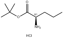 D-Norvaline t-butyl ester hydrochloride Structure