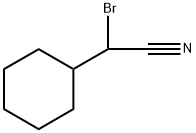 Cyclohexaneacetonitrile, α-bromo- Struktur