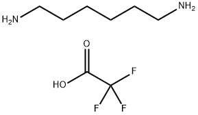 1,6-Hexanediamine, 2,2,2-trifluoroacetate (1:2) Struktur