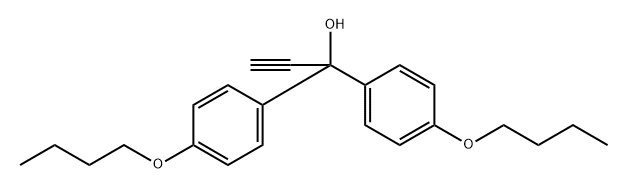 1,1-bis(4-butoxyphenyl)prop-2-yn-1-ol|