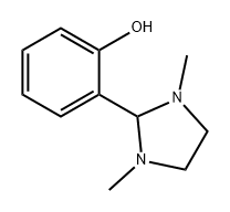 Phenol, 2-(1,3-dimethyl-2-imidazolidinyl)- Structure