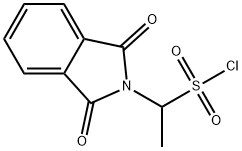 2H-Isoindole-2-methanesulfonyl chloride, 1,3-dihydro-α-methyl-1,3-dioxo- Struktur