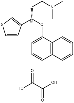 Duloxetine N-Methyl 3-Thiophene Isomer, 1384080-34-5, 结构式