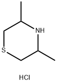 3,5-dimethylthiomorpholine hydrochloride Structure