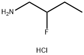 2-fluorobutan-1-amine hydrochloride, 1384429-67-7, 结构式