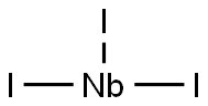 Niobium iodide (NbI3) (6CI,7CI,8CI,9CI) Structure