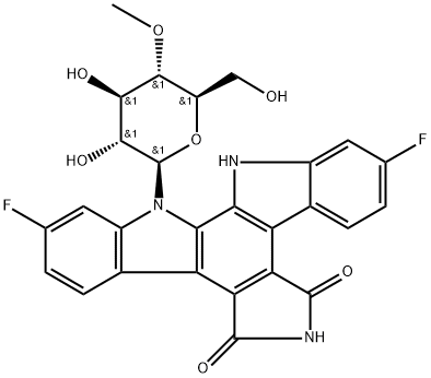 氟吲哚卡唑 A 结构式