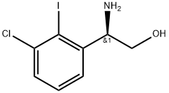 2-amino-2-(3-chloro-2-iodophenyl)ethanol 结构式