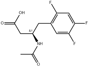 Benzenebutanoic acid, β-(acetylamino)-2,4,5-trifluoro-, (βR)-|西他列汀杂质104