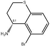 (R)-5-bromothiochroman-4-amine 化学構造式