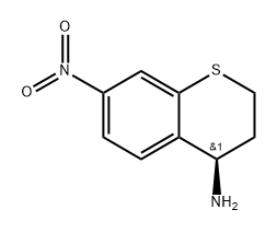 (R)-7-nitrothiochroman-4-amine,1389387-50-1,结构式