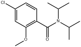 4-Chloro-2-methoxy-N,N-bis(1-methylethyl)benzamide Struktur