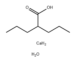 Calciumvalproat-dihydrat Structure