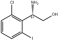2-amino-2-(2-chloro-6-iodophenyl)ethanol Structure