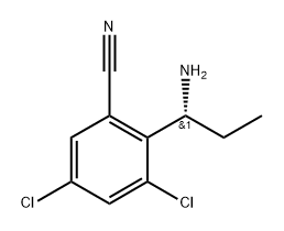 1390717-50-6 (R)-2-(1-aminopropyl)-3,5-dichlorobenzonitrile