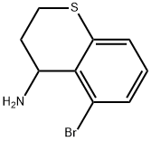 5-bromothiochroman-4-amine,1391290-00-8,结构式