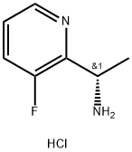 (1S)-1-(3-FLUOROPYRIDIN-2-YL)ETHAN-1-AMINE DIHYDROCHLORIDE Struktur