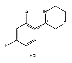 1391489-04-5 Morpholine, 3-(2-bromo-4-fluorophenyl)-, hydrochloride (1:1), (3S)-
