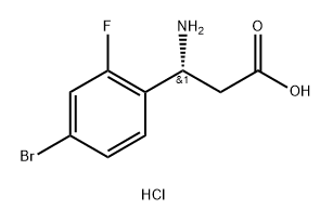 1391556-38-9 (R)-3-氨基-3-(4-溴-2-氟苯基)丙酸盐酸盐