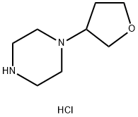 Piperazine, 1-(Tetrahydro-3-Furanyl)-Hcl Salt,1391733-05-3,结构式