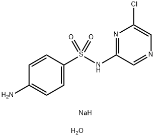 Sulfaclozine sodium monohydrate