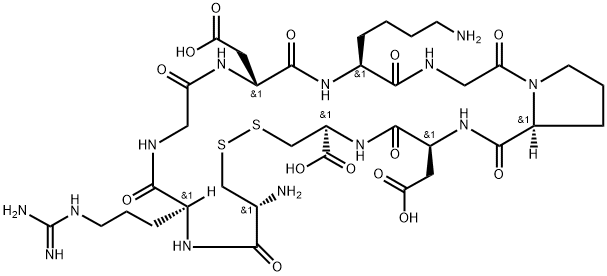 iRGD 化学構造式