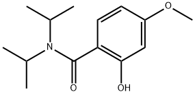 2-Hydroxy-4-methoxy-N,N-bis(1-methylethyl)benzamide Struktur