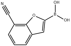 (7-cyanobenzofuran-2-yl)boronic acid Structure