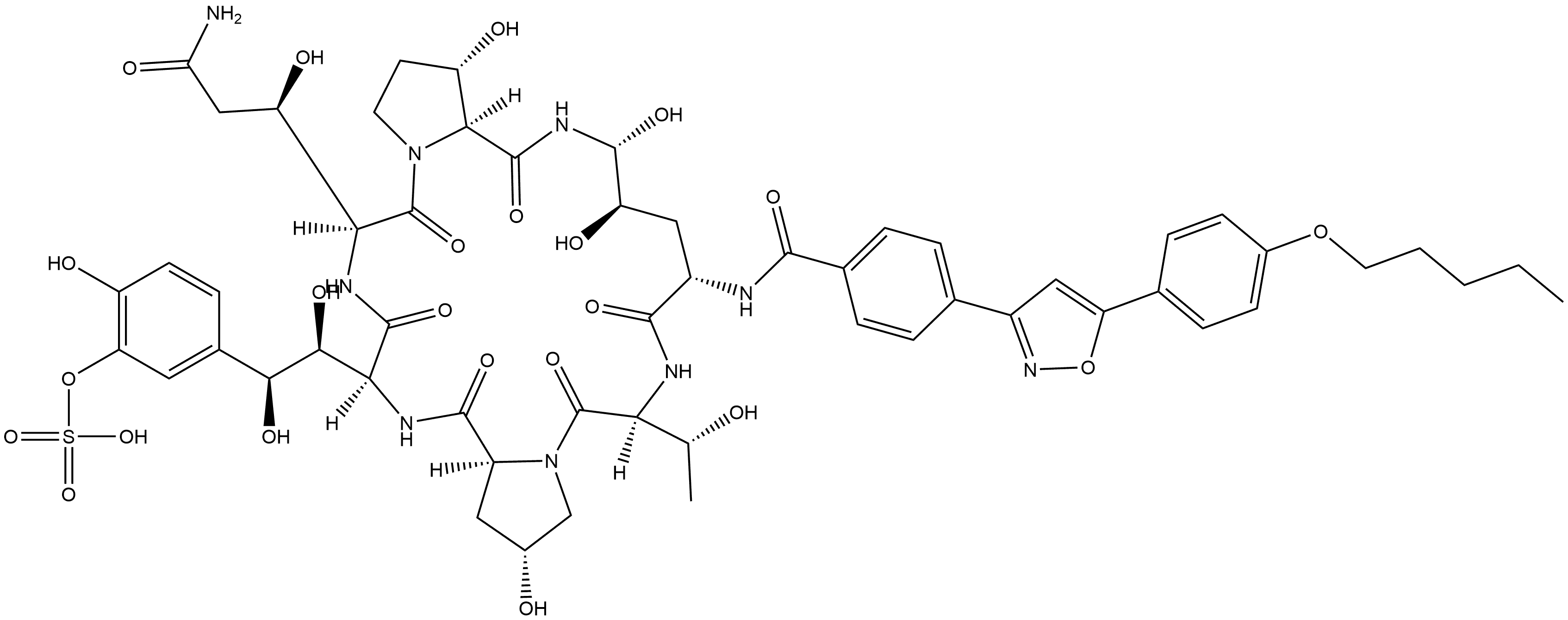米卡芬净钠有关物质2,1392513-99-3,结构式