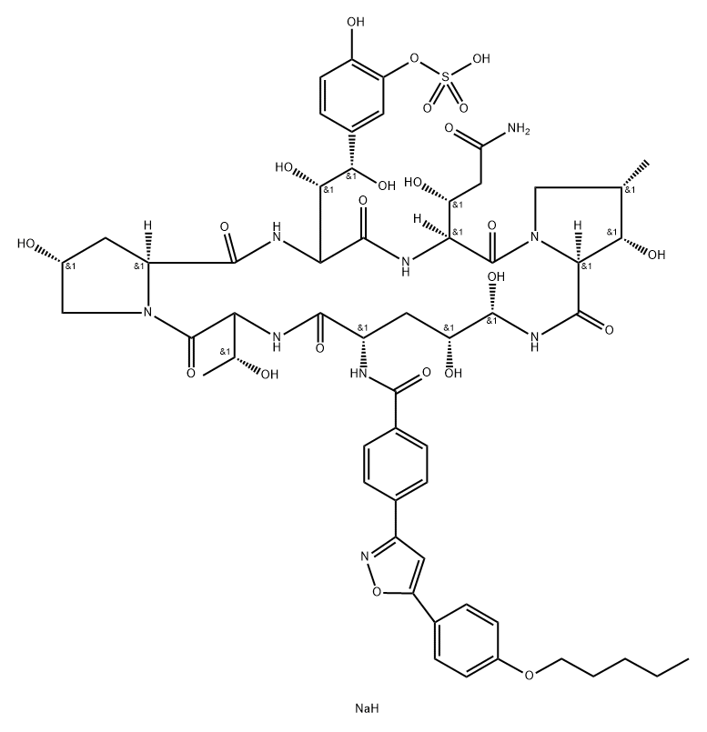 Micafungin Impurity H,1392514-05-4,结构式
