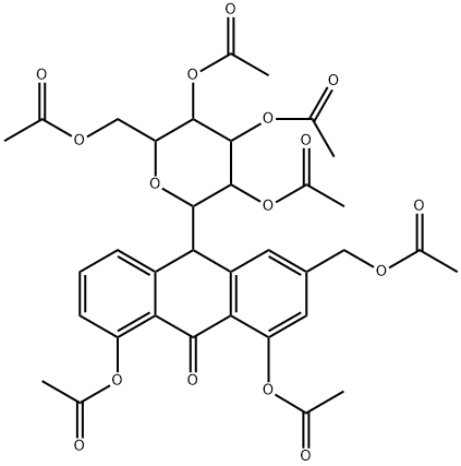 Diacerein IMpurity F Structure