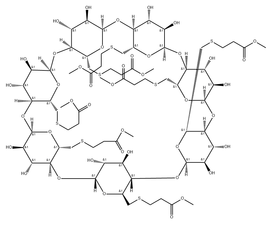 Sugammadex Impurity 9 Structure