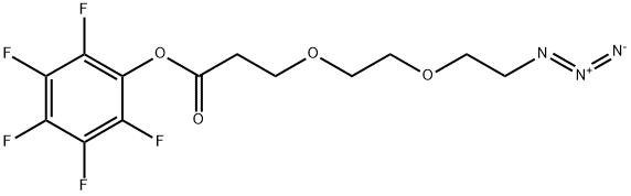 Azido-PEG2-PFP ester Structure