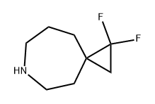 1,1-Difluoro-6-aza-spiro[2.6]nonane,1393569-81-7,结构式