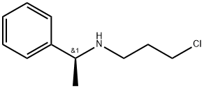 Benzenemethanamine, N-(3-chloropropyl)-α-methyl-, (αS)- Structure