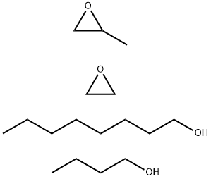 Oxirane, methyl-, polymer with oxirane, butyl octyl ether Structure