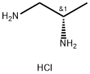 1,2-Propanediamine, hydrochloride (1:1), (2S)- Structure