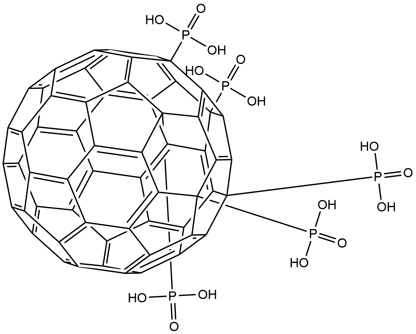 Fullerene Penta Potassium Salt,1394363-37-1,结构式