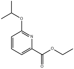 Ethyl 6-isopropoxypicolinate 结构式