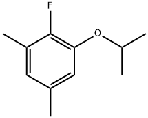 2-Fluoro-1,5-dimethyl-3-(1-methylethoxy)benzene 化学構造式