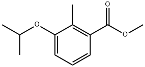 methyl 3-isopropoxy-2-methylbenzoate Struktur