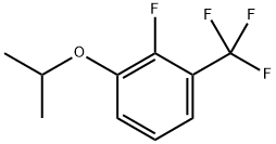 2-fluoro-1-isopropoxy-3-(trifluoromethyl)benzene Structure