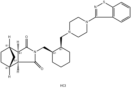 Lurasidone Impurity 47 HCl,139563-25-0,结构式
