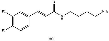 Caffeoylputrescine hydrochloride Structure