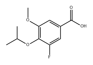 1400643-55-1 3-Fluoro-4-isopropoxy-5-methoxybenzoic acid