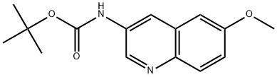 tert-butyl (6-methoxyquinolin-3-yl)carbamate|