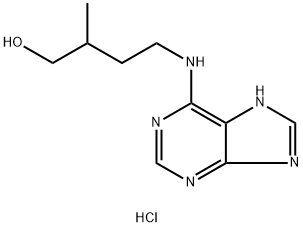 DL-Dihydrozeatin hydrochloride 化学構造式